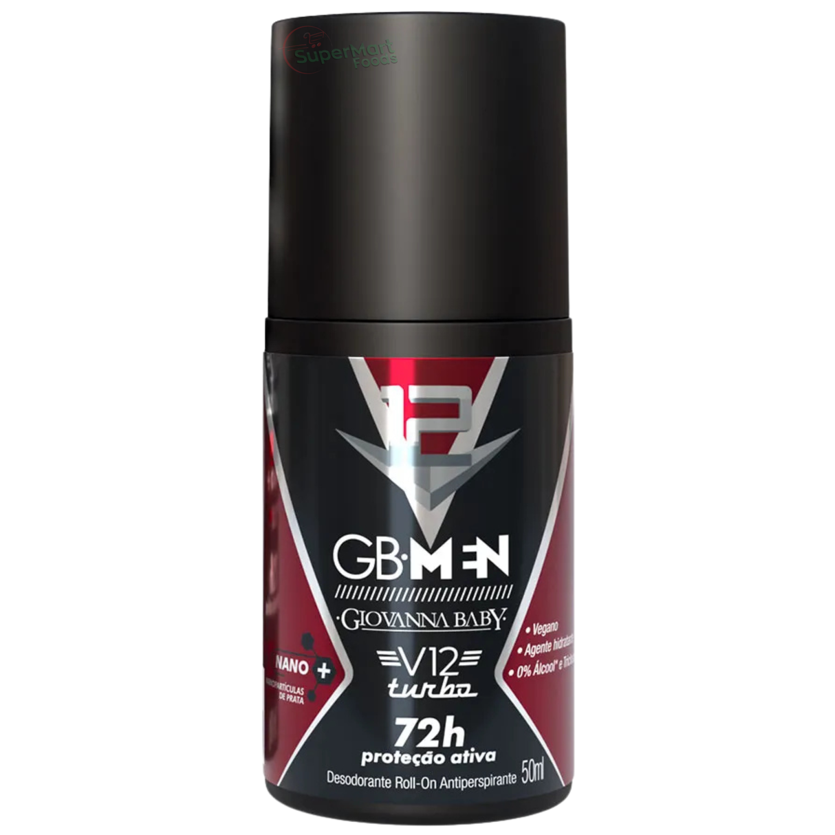 Giovanna Baby Desodorante Roll On V12 Turbo Men 50ml