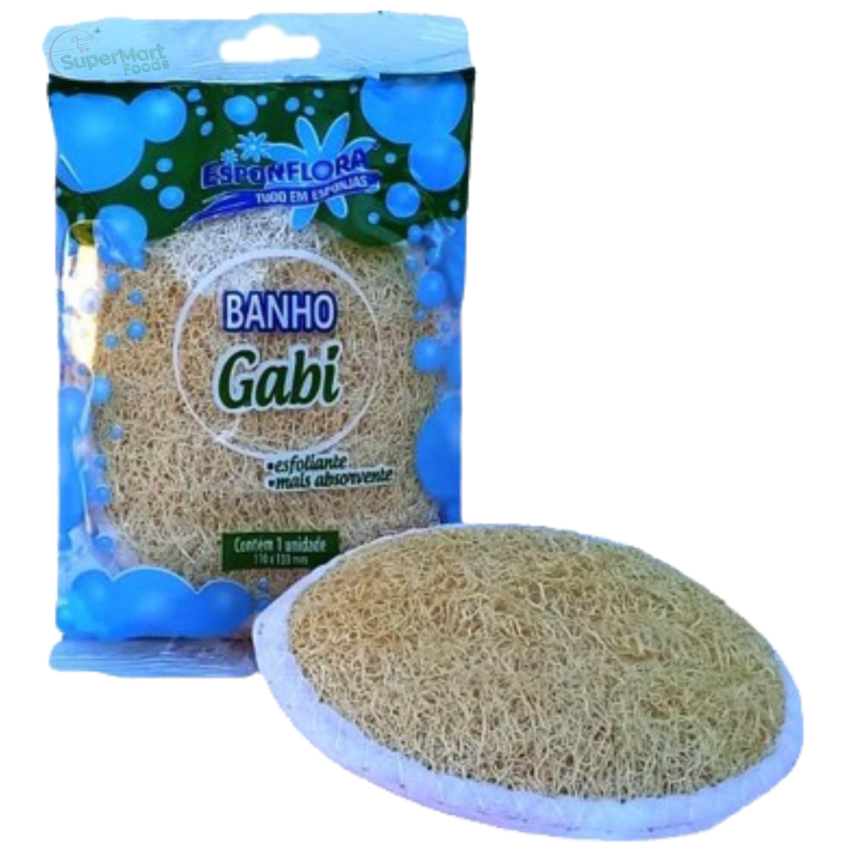 Esponflora Bucha Vegetal 1uni. 110X130mm