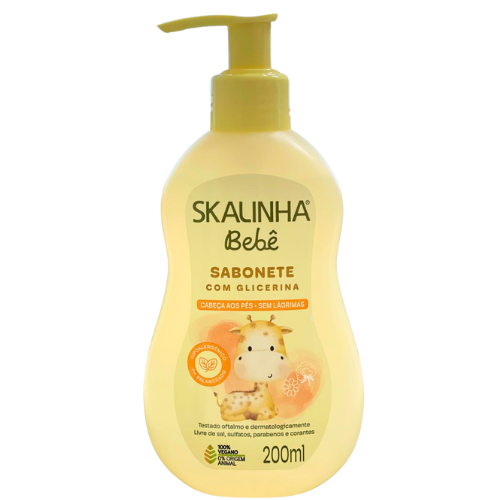 Skalinha Bebe Sabonete Liquido 200ml