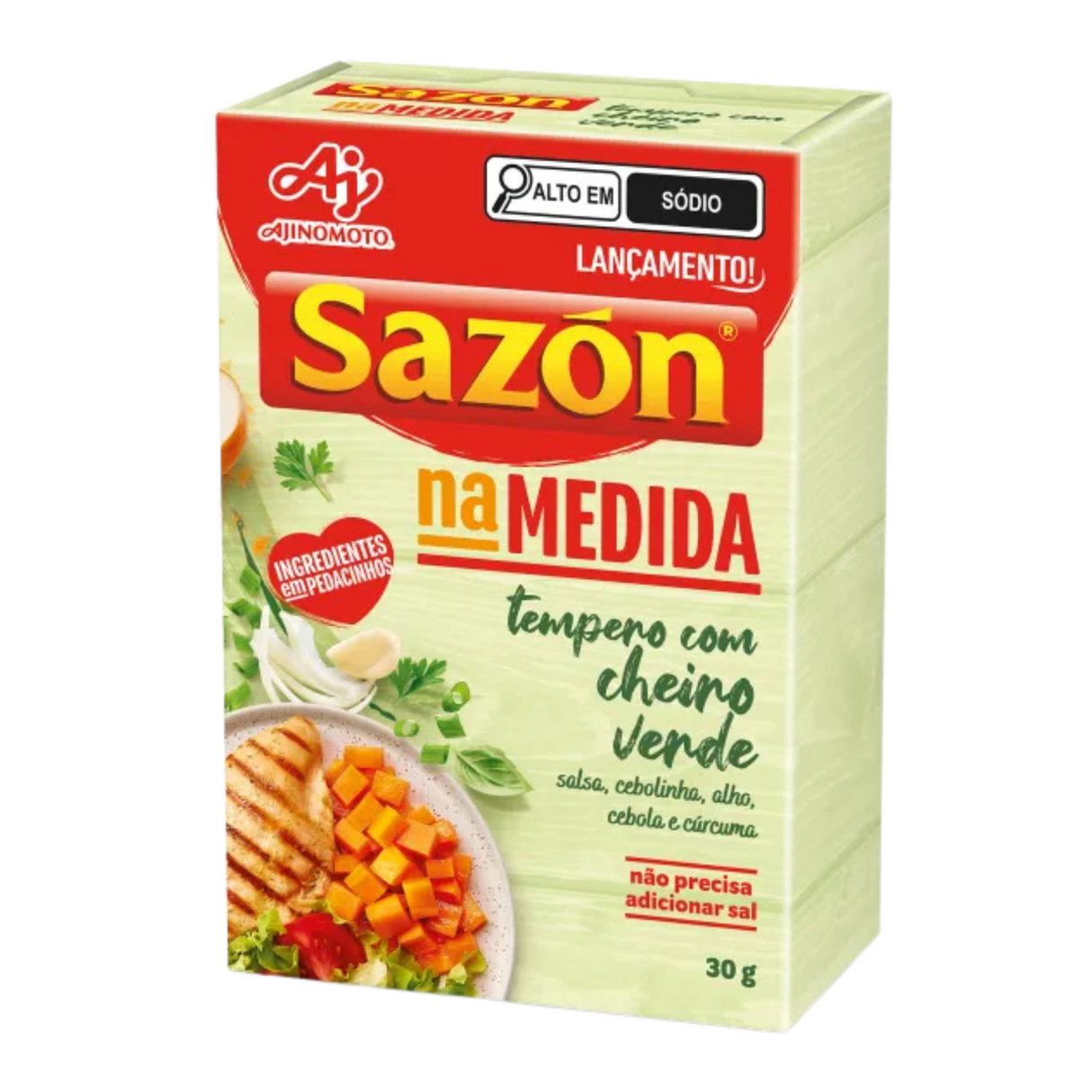 Tempero Sazón Na Medida Cheiro-Verde 30g