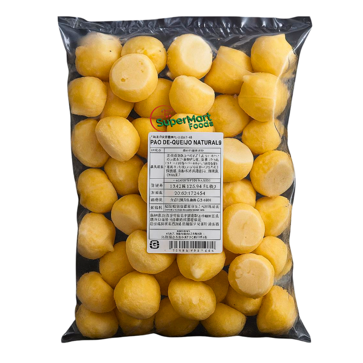 Pão De Queijo Natural 50 Unidades (PACIFIC)