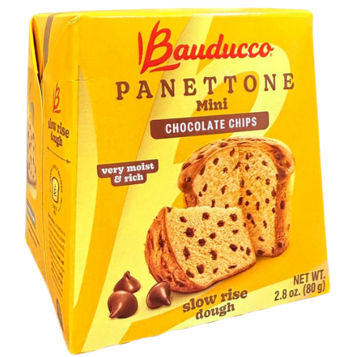 Panettone Mini Chocolate Chips 80g Bauducco