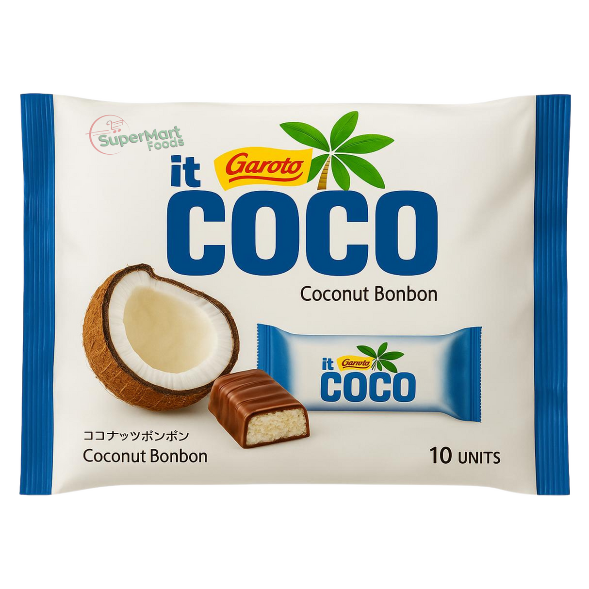 VAL 09/11 It Coco bonbon pack of 10 units (Garoto) MAXIMUM OF 5 UNITS PER ORDER