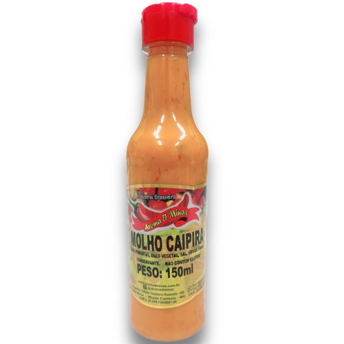 Molho Caipira 150ml (Aroma D´minas)