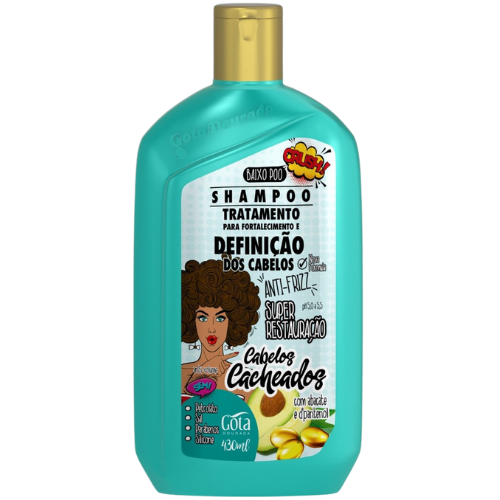 Gota Dourada Shampoo Definição Cabelos Cacheados 430ml