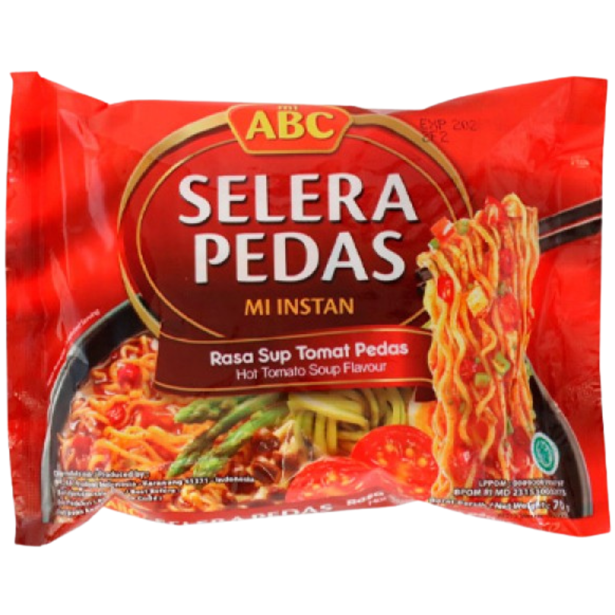 Mi ABC Tomato Pedas 70g