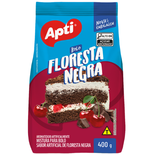 Mistura Para Bolo Floresta Negra 400g (Apti)