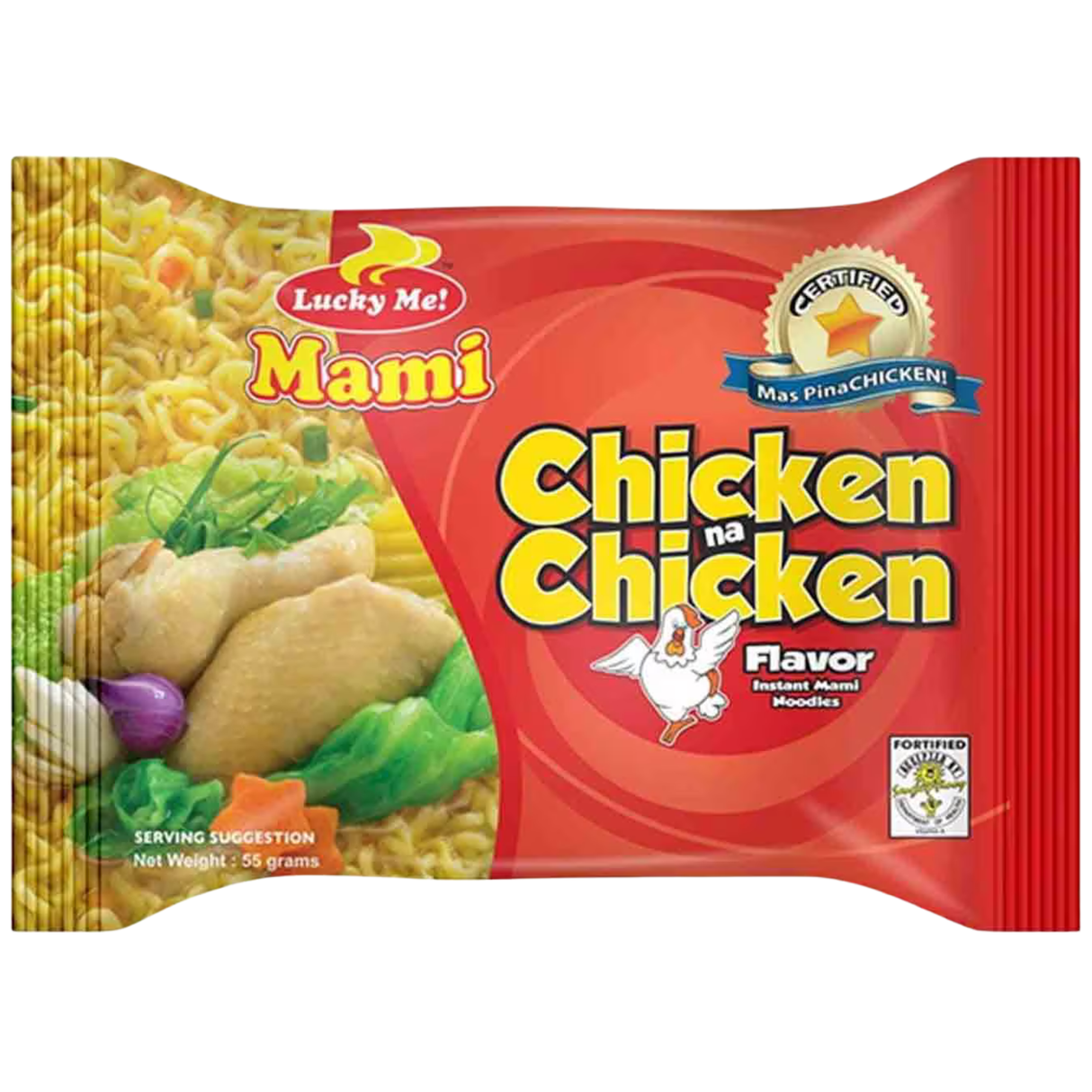 Mon Lucky Me Noodle Chicken 330g (55gX6)