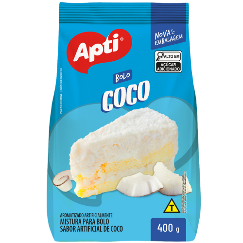 Mistura Para Bolo Coco 400g Apti