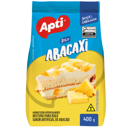 Mistura Para Bolo Abacaxi 400g (Apti)