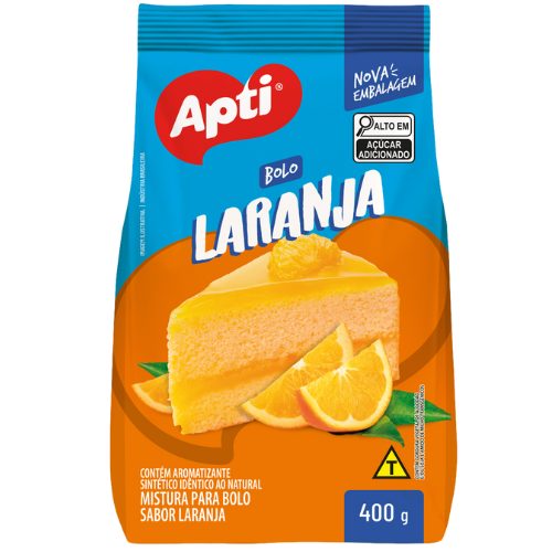 Mistura Para Bolo Laranja 400g (Apti)