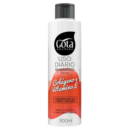 Shampoo Uso Diário Gota Dourada 300ml