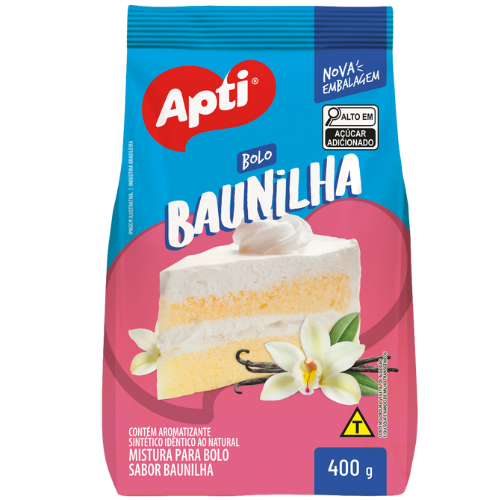Mistura Para Bolo Baunilha 400g (Apti)