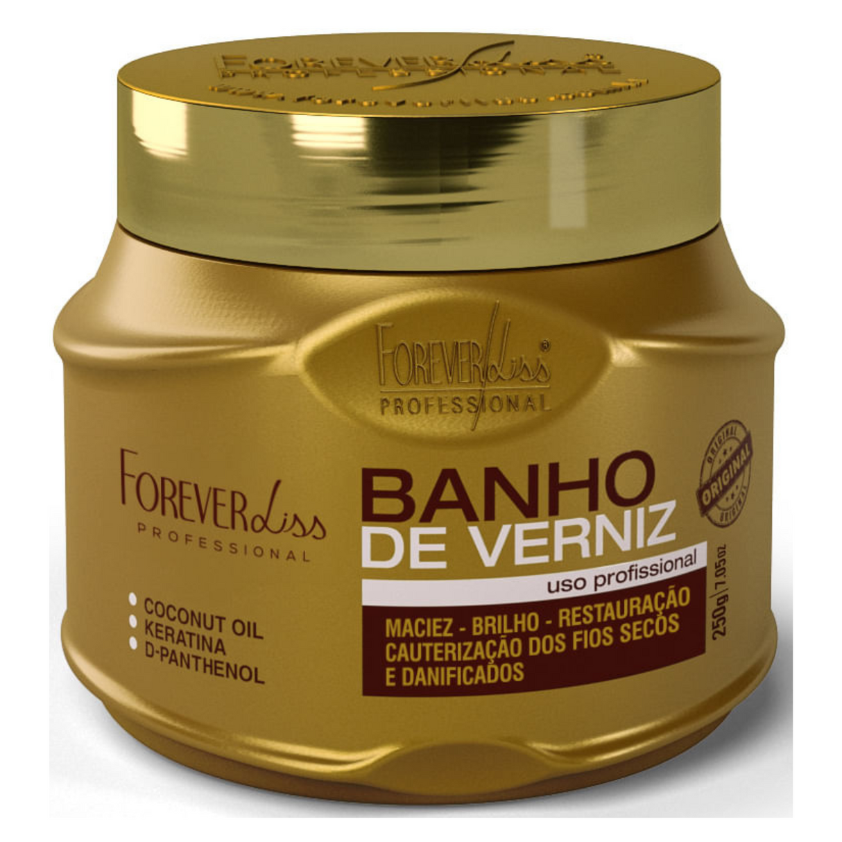 Máscara Banho De Verniz Forever Liss 250g