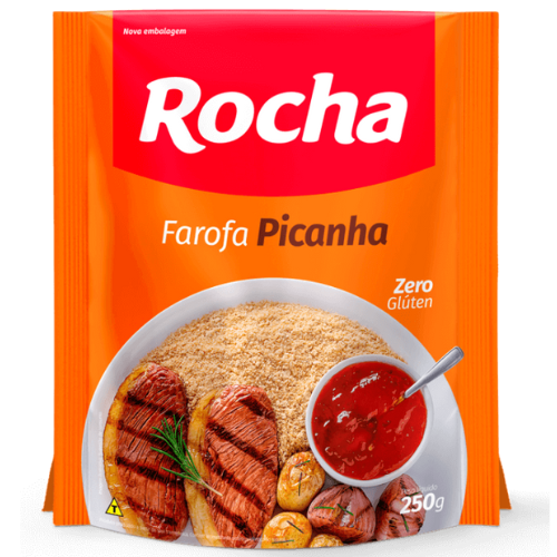 Farofa Sabor Picanha (Rocha) 250g