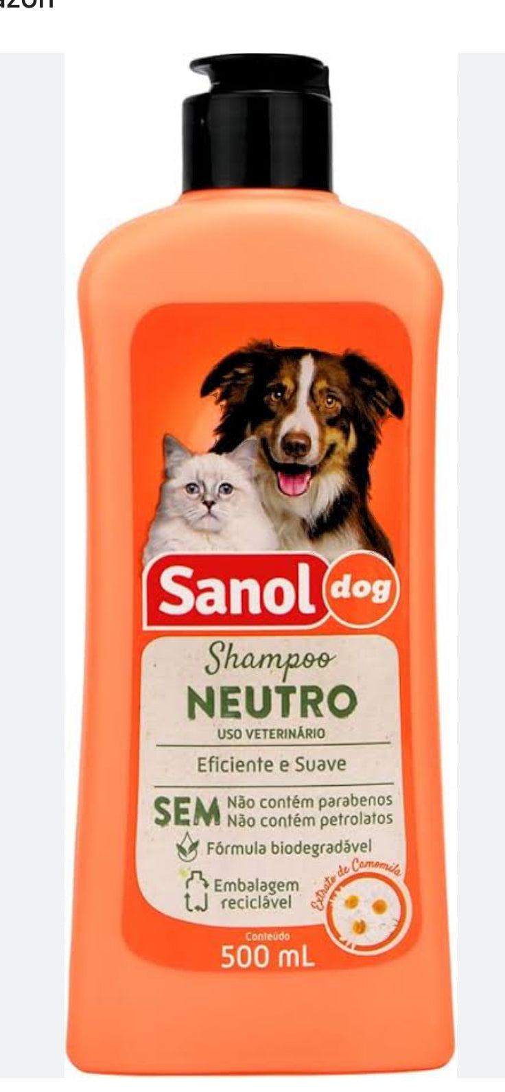 Sanol Dog Shampoo Neutro 500ml