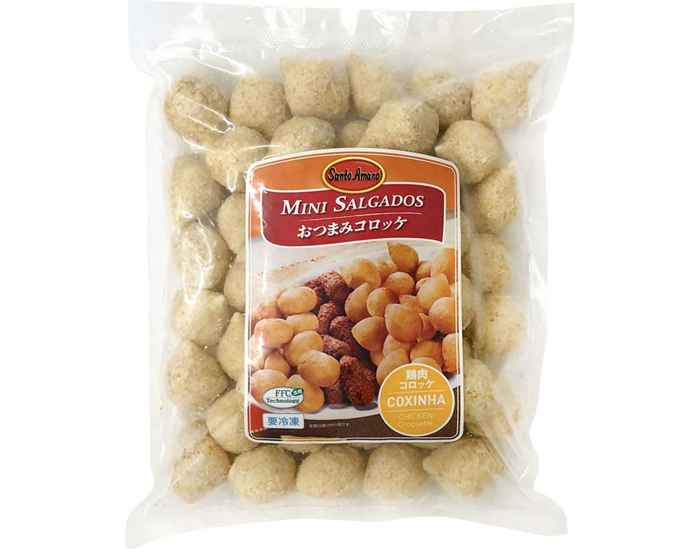 Mini Coxinha De Frango 50Unid Santo Amaro