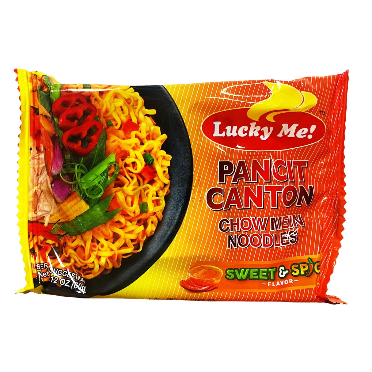 Lucky Me Pancit Canton Sweet E Spicy 360g (60gX6)
