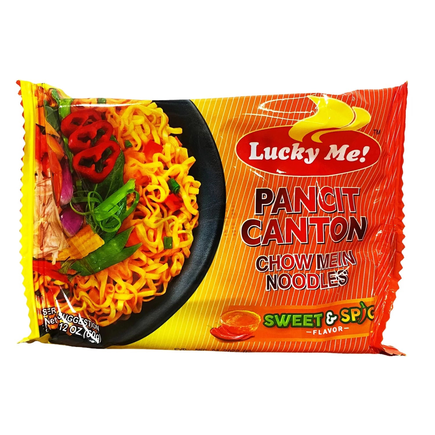 Lucky Me Pancit Canton Sweet E Spicy 360g (60gX6)
