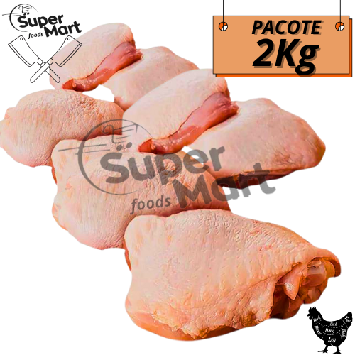 Coxa De Frango Sem Osso Pacote 2kg