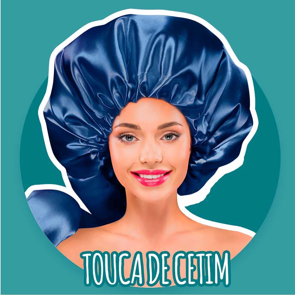 Black Satin Anti-Frizz Bonnet