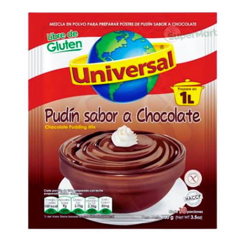 UNIVERSAL CHOCOLATE PUDDING 1L