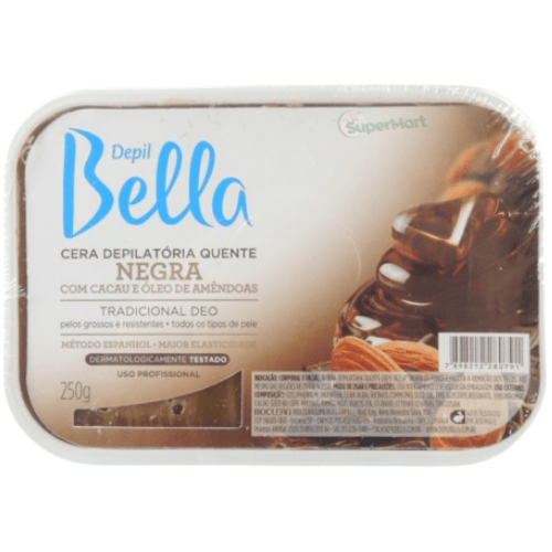 Depil Bella Cera Depilatória Quente Negra 250g
