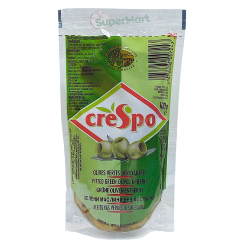 Crespo Azeitonas Verdes Descaroçadas 160g