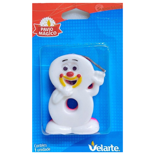 Velarte Vela Karetinha Rosa 8