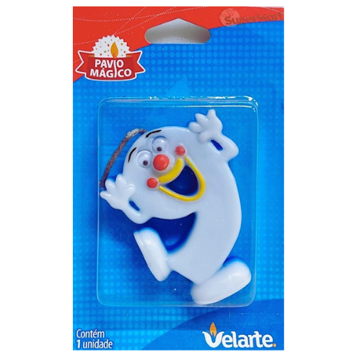 VELARTE VELA KARETINHA AZUL 9