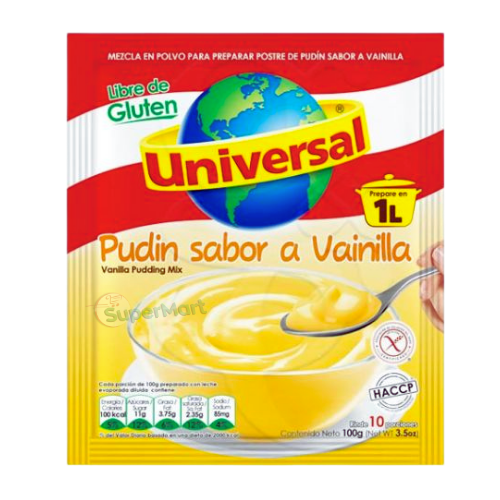 UNIVERSAL VANILLA PUDDING 100g