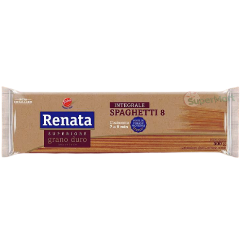 Macarrão Espaguete Integral Renata 500g