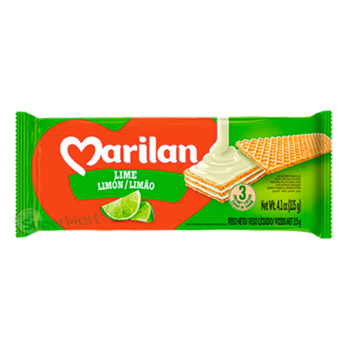 Marilan Wafer Limao 115g - SuperMart.japan