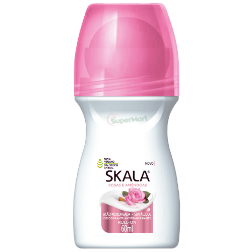 Skala Desodorante Rosas E Amendoas 60ml