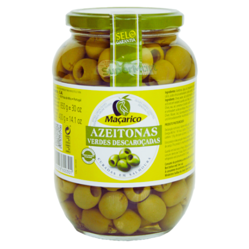 Maçarico Azeitonas Verdes Descaroçadas 800g