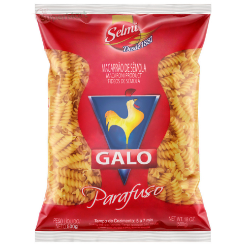 Galo Macarrão Parafuso 500g