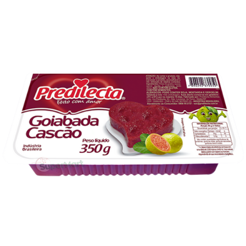 Predilecta Goiabada Cascao 350g