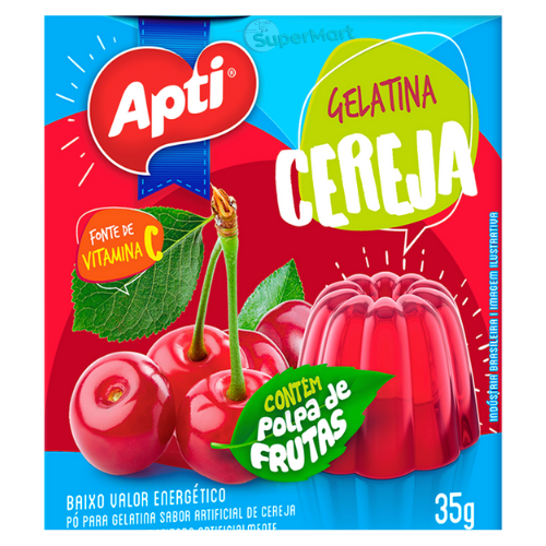 Apti Gelatina Cereja 20g