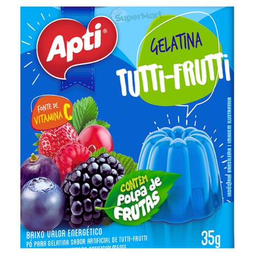 Apti Gelatina Tutti-Frutti 20g