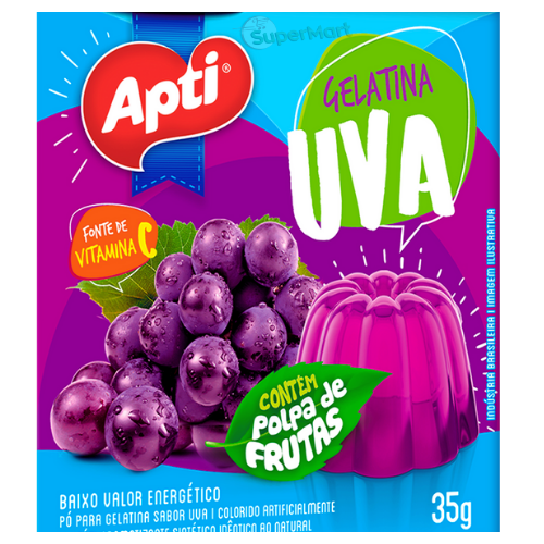 Apti Gelatina Uva 20g