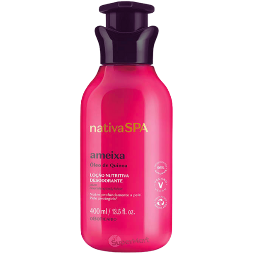 Oboticário Nativa Spa Hidratante Ameixa 400ml