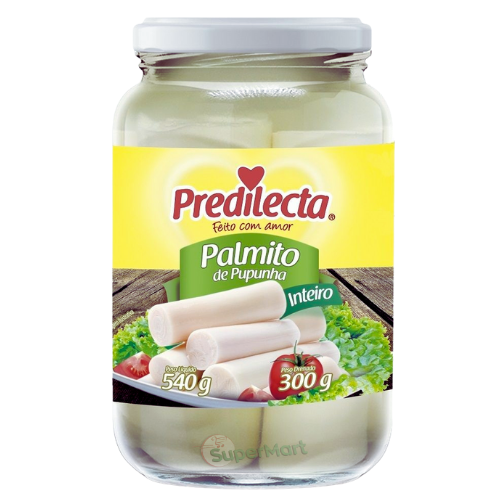 Predilecta Palmito Inteiro 540g