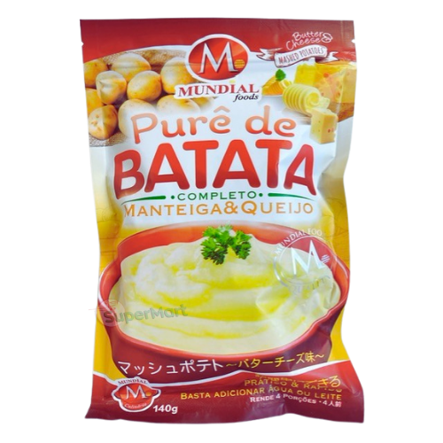 WORLD FOODS BUTTER AND CHEESE COMPLETE POTATO PUSH 140g