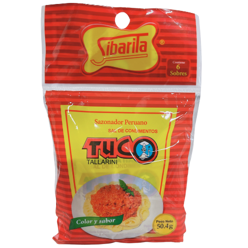 Sazonador Peruano Tuco Talharini 50.4g