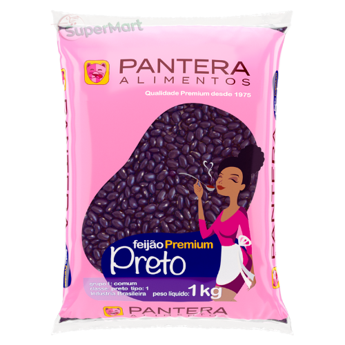 Pantera Feijão Preto 1kg - SuperMart.japan