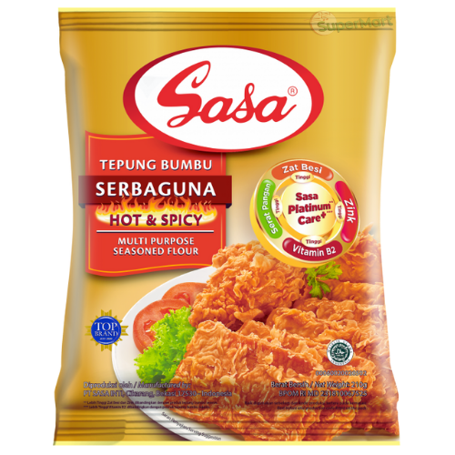 Sasa Tepung Bumbu Serbaguna Hot&SPicy 210g