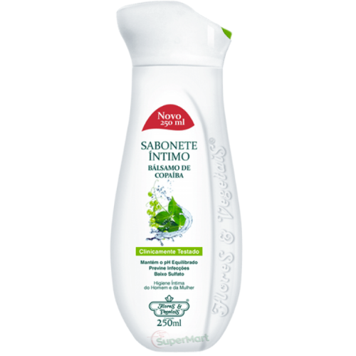 Flores E Vegetais Sabonete Íntimo Bálsamo De Copaíba 250g