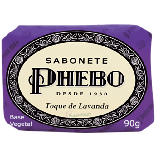 3pcs Phebo Sabonete Toque De Lavanda