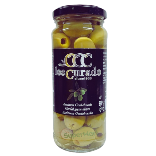 Los Curado Azeitonas Verdes Sem Caroco 350g