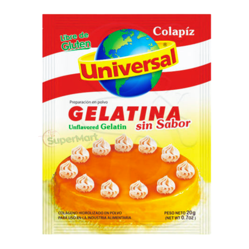 UNIVERSAL GELATINA SIN SABOR/ Colapiz 30g